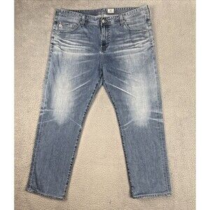 AG Adriano Goldschmied Jeans Mens Size 40 Blue The Graduate Tailored Leg Preppy